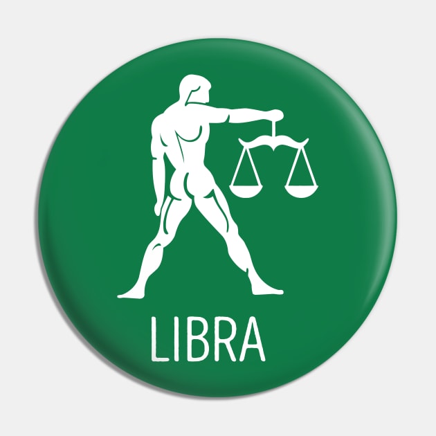 Astrological Zodiac Tee Shirts - Libra the Scales Pin by Nonstop Shirts