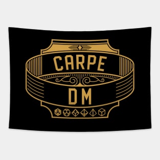 Vintage Carpe DM Emblem for Game Masters Tapestry