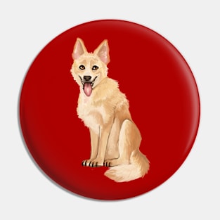 German shepherd dog Pin