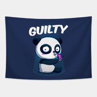 Guilty Panda Tapestry