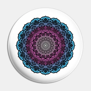 Trans Pride Mandala Pin