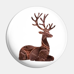 Penny Deer Pin