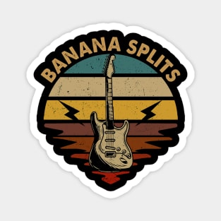 Vintage Guitar Proud To Be Banana Name Retro Magnet