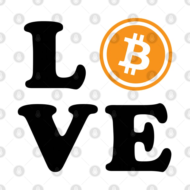 Love Bitcoin | Cryptocurrency by Vizewls