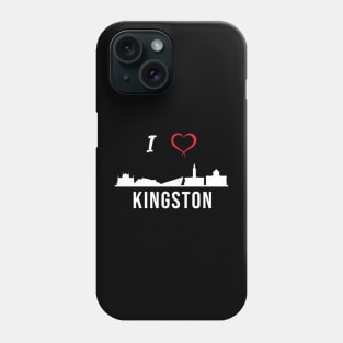 I love Kingston, Kingston expats, Jamaican, Jamaican culture, Jamaican language, Kurdish, Kingston city, Kingston skyline, straight otta, Rasta, Reggae, West Indies, Barbados, subculture, Caribbean Phone Case