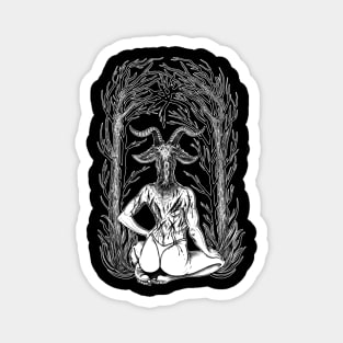 The Witching Hour Pagan Gothic Ritual Magnet