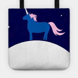 Moon Unicorn Minimal Tote