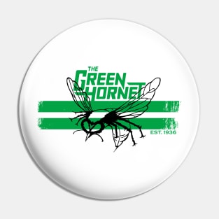 GREEN HORNET STRIPES Pin