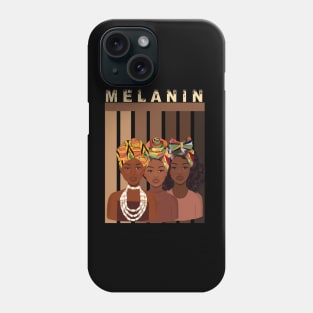 Melanin Queens Beautiful Shades Phone Case