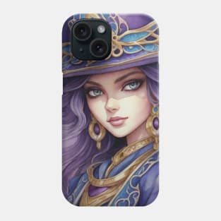 Mystical Portrait of Dark Magician Girl: An Abystyle Masterpiece Phone Case