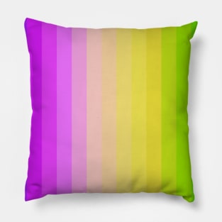 Color Energy ! Stripes Pillow