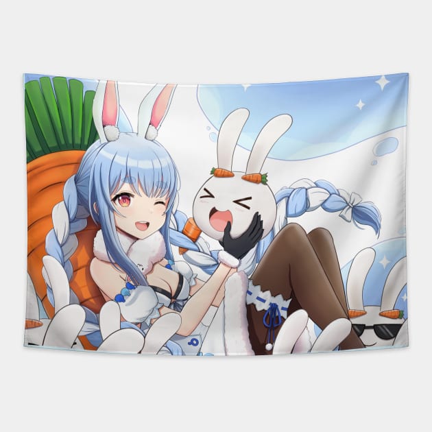 Pekora Tapestry by SUONIKO