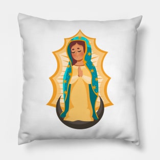 La Virgen De Guadalupe Pillow