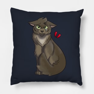 Thrushpelt heartbreak Pillow