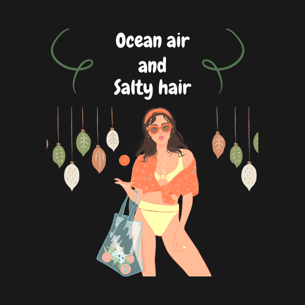 Ocean air salty air summer vacation gift by ARTA-ARTS-DESIGNS