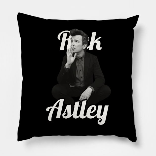 Rock Astley / 1966 Pillow by glengskoset