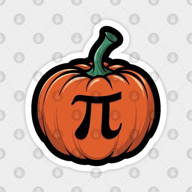 Pumpkin Pi Magnet by monolusi