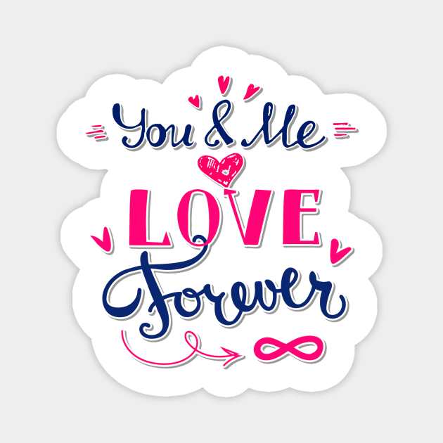 Love Forever Magnet by DZINSbyLi