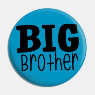 Big Brother Little Brother Black Pin