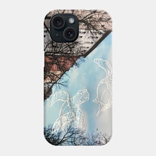 SEA TURTLES IN BLUE SKY Phone Case