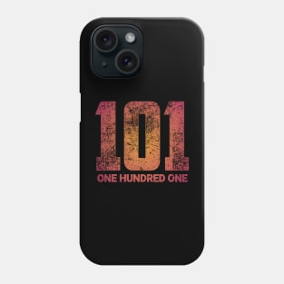 101 special number vintage Phone Case