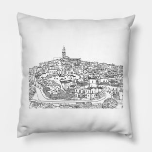 Matera Spain Pillow