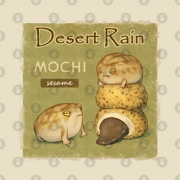 Desert Rain Frog Mochi by Mazarineart