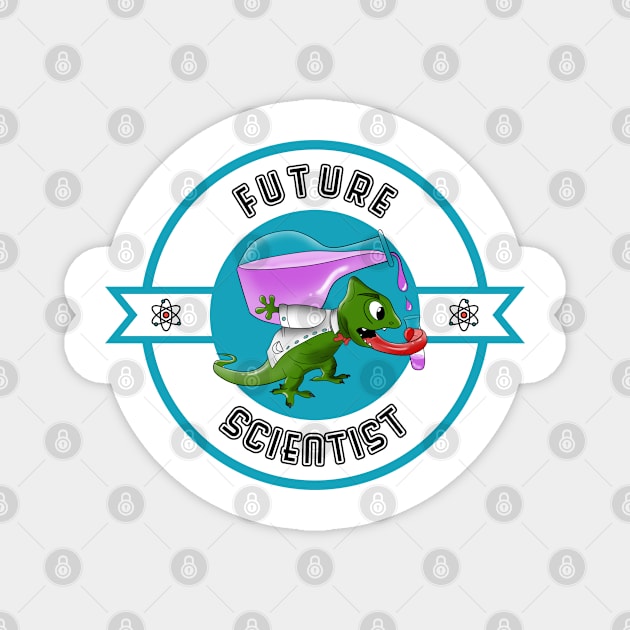 Future Scientist - Future Kid Magnet by Quietly Creative