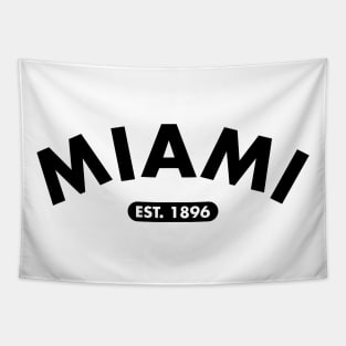 miami est. 1896 Tapestry