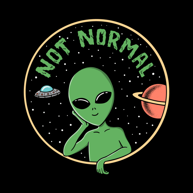 Alien not normal by coffeeman