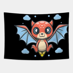 Cute baby pterodactyl Tapestry