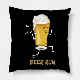 BEER RUN Pillow