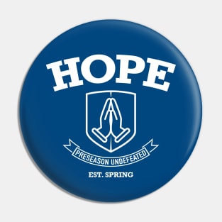 Hope University Pin