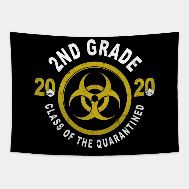 2nd Grade 2020 Class Of The Quarantined Graduation Tapestry by KiraT