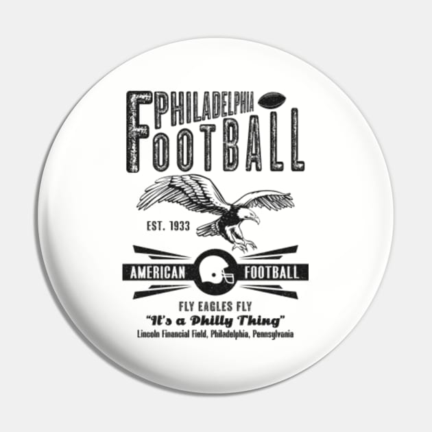 philadelphia eagles pin