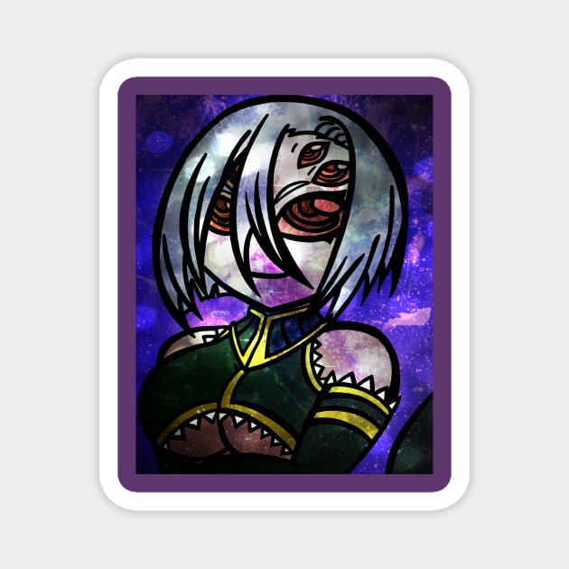 Monster Musume's Rachnera Magnet by ScribbleSketchScoo