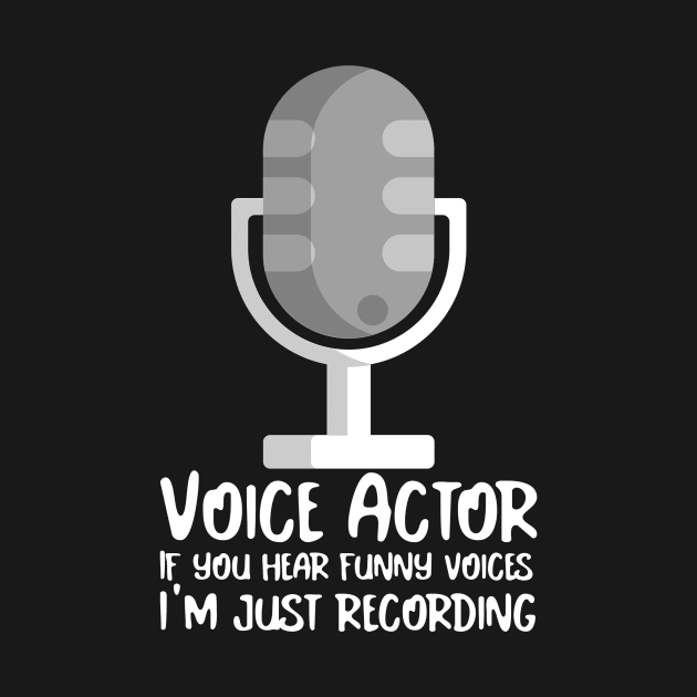 Voice Actor funny voices by Salkian @Tee