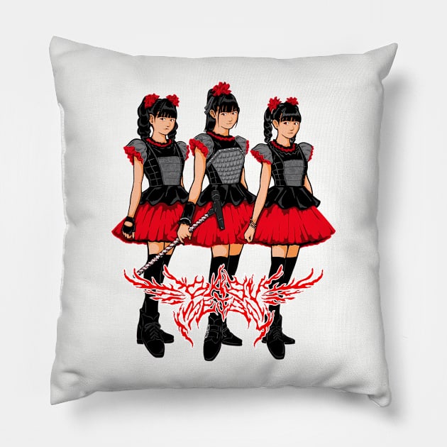 Baby Metal Japan Pillow by Diamond Creative