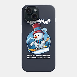 snowman Phone Case