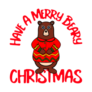 Have A Merry Beary Christmas Bear T-Shirt