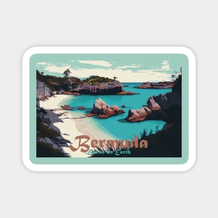 Bermuda - Heaven on Earth Magnet