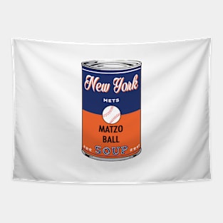 New York Mets Soup Can Tapestry