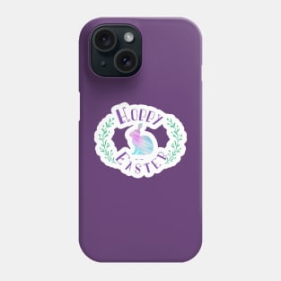 Hoppy Easter Watercolor Bunny Phone Case