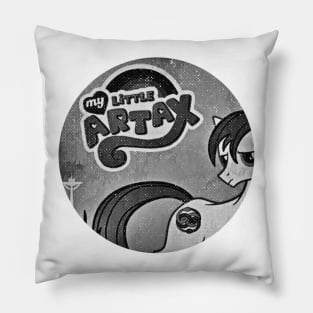 my little ARTAX #10 Art Drawing Retro Pillow