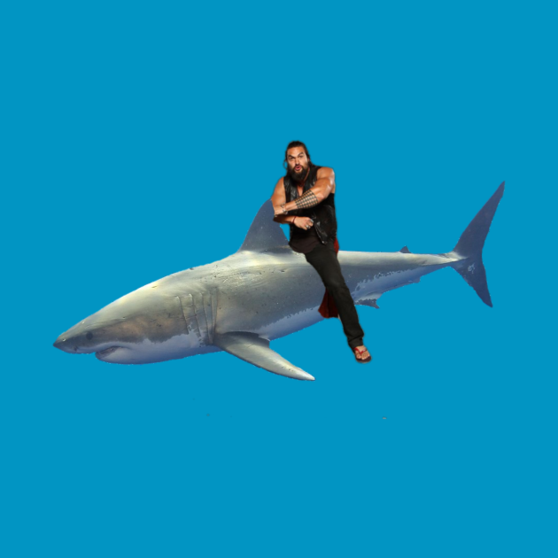 Jason Momoa Riding Shark Jason Momoa Tapestry TeePublic