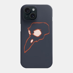 bird skull Phone Case