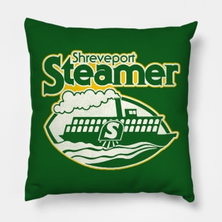 Defunct Shreveport Steamer Football Team Pillow