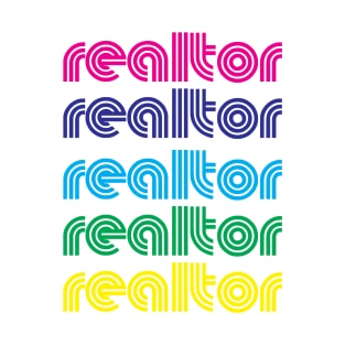 Realtor Rainbow Pride T-Shirt T-Shirt