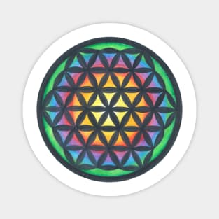 Mandala flower of life Magnet