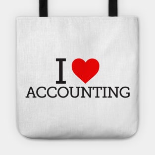 I Love Accounting Tote